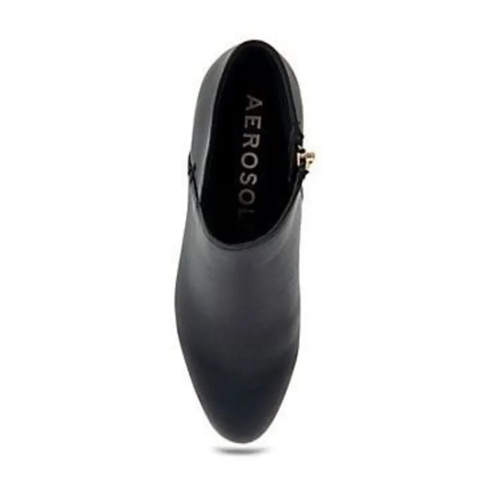 Aerosoles 1.5” Cayu Cut Out Ankle Bootie Black 9.5